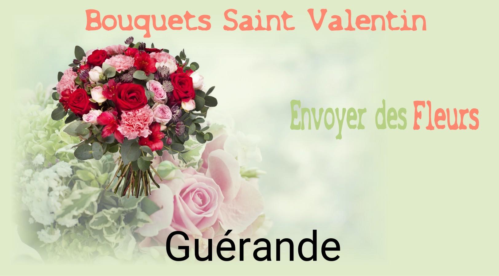 Roses de Saint-Valentin livrées à Guérande